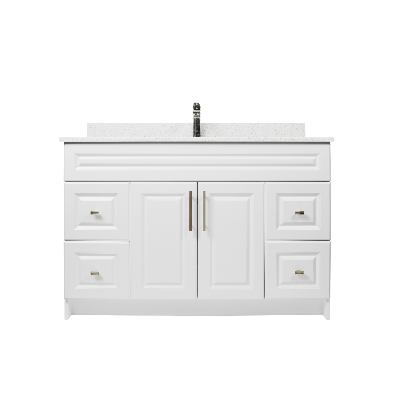48" MDF Vanities - Raised Panel Doors