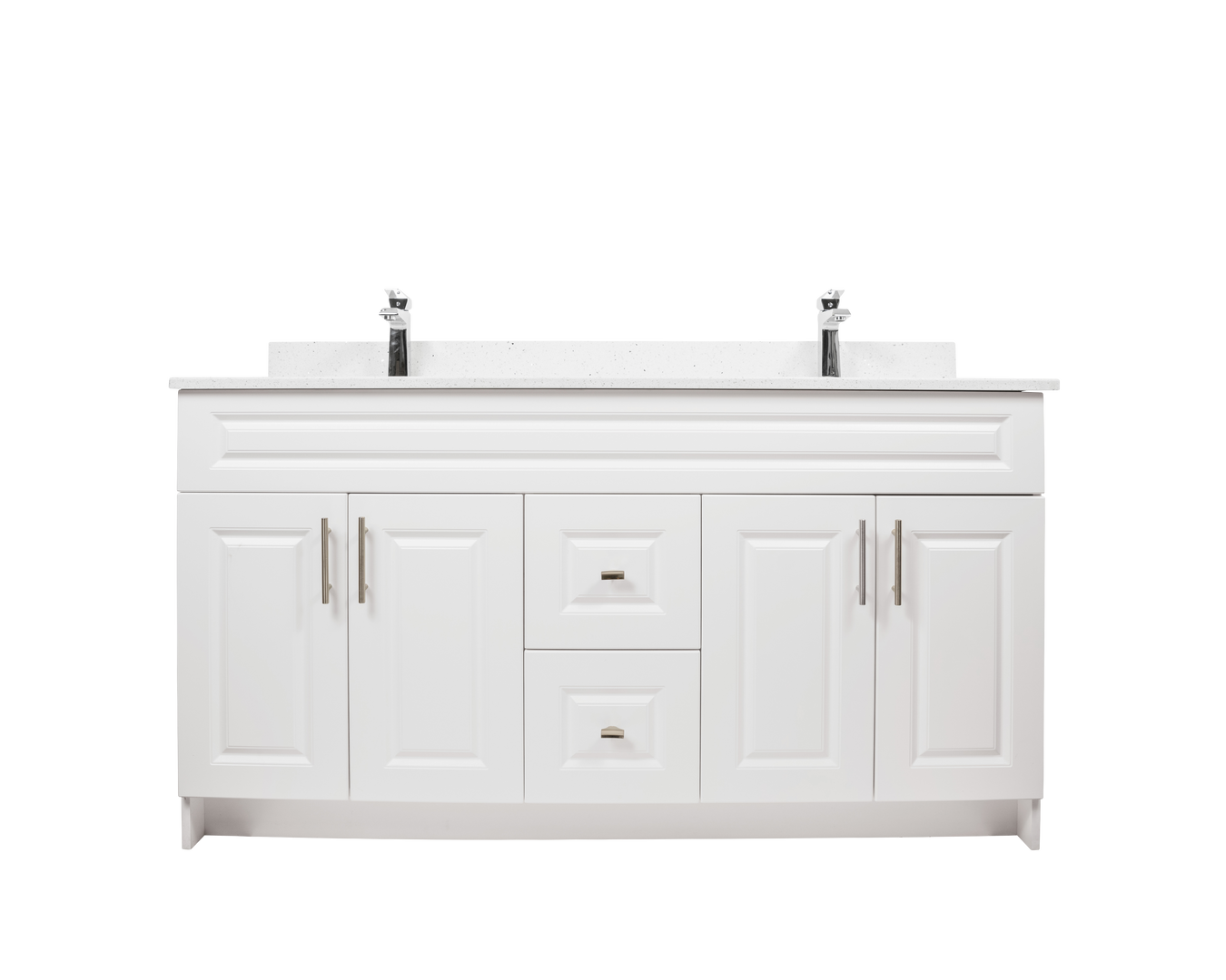 60" MDF Vanities - Raised Panel Doors