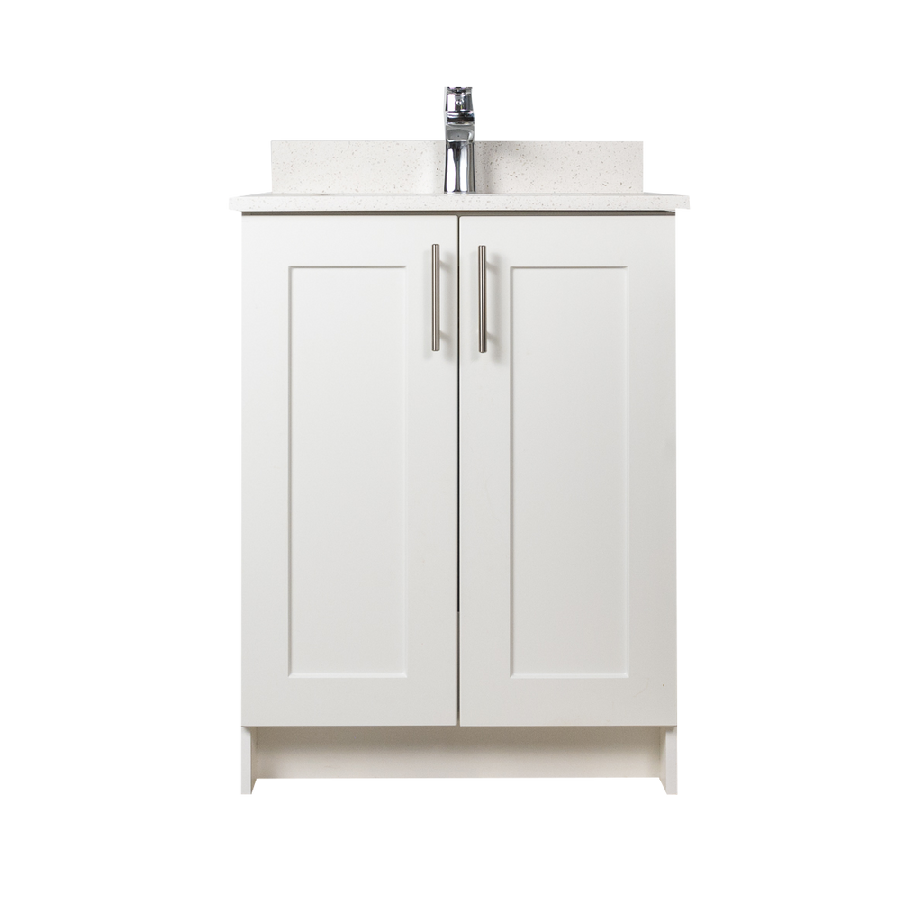 24" MDF Vanities Shaker Doors — RTI Vanities