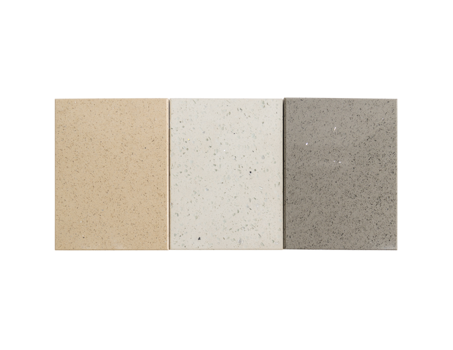 42" MDF - Both Side Draw - Light Grey - Raised Panel Doors